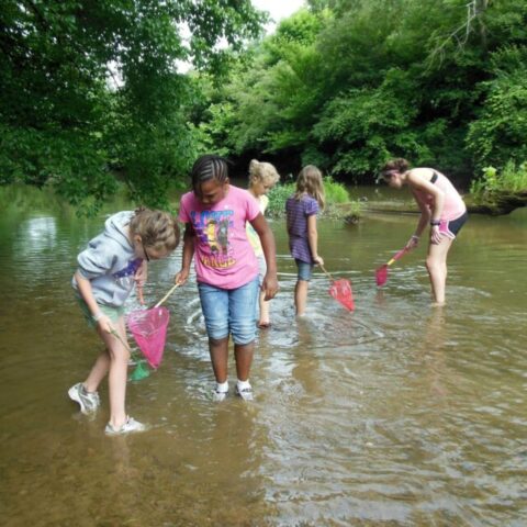 Creeking is a Camp favorite!